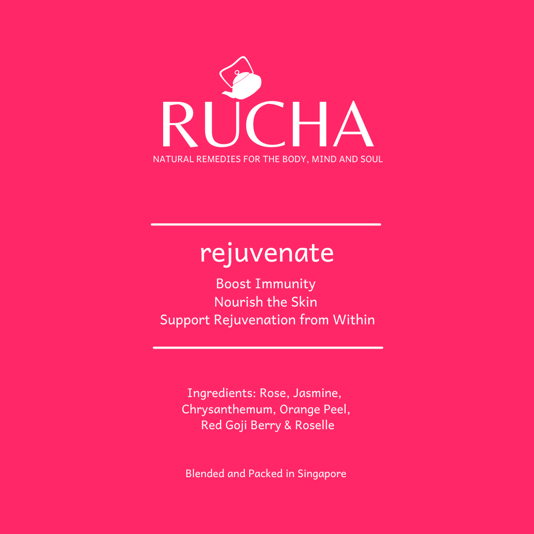 RUCHA Remedies [rejuvenate] blend.